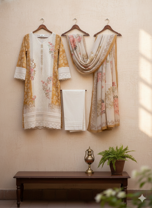 Sunehri Salwar 3-piece Set