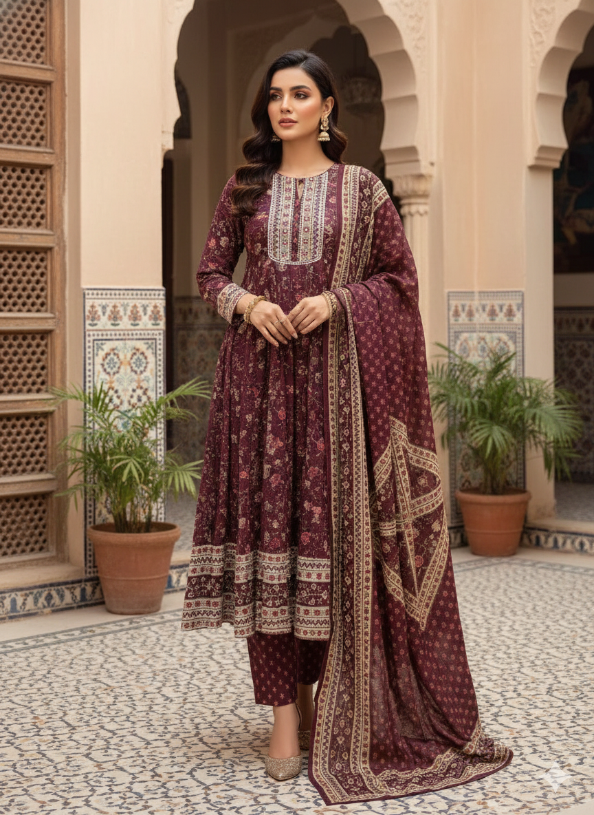 Moonveil Salwar 3-piece Set