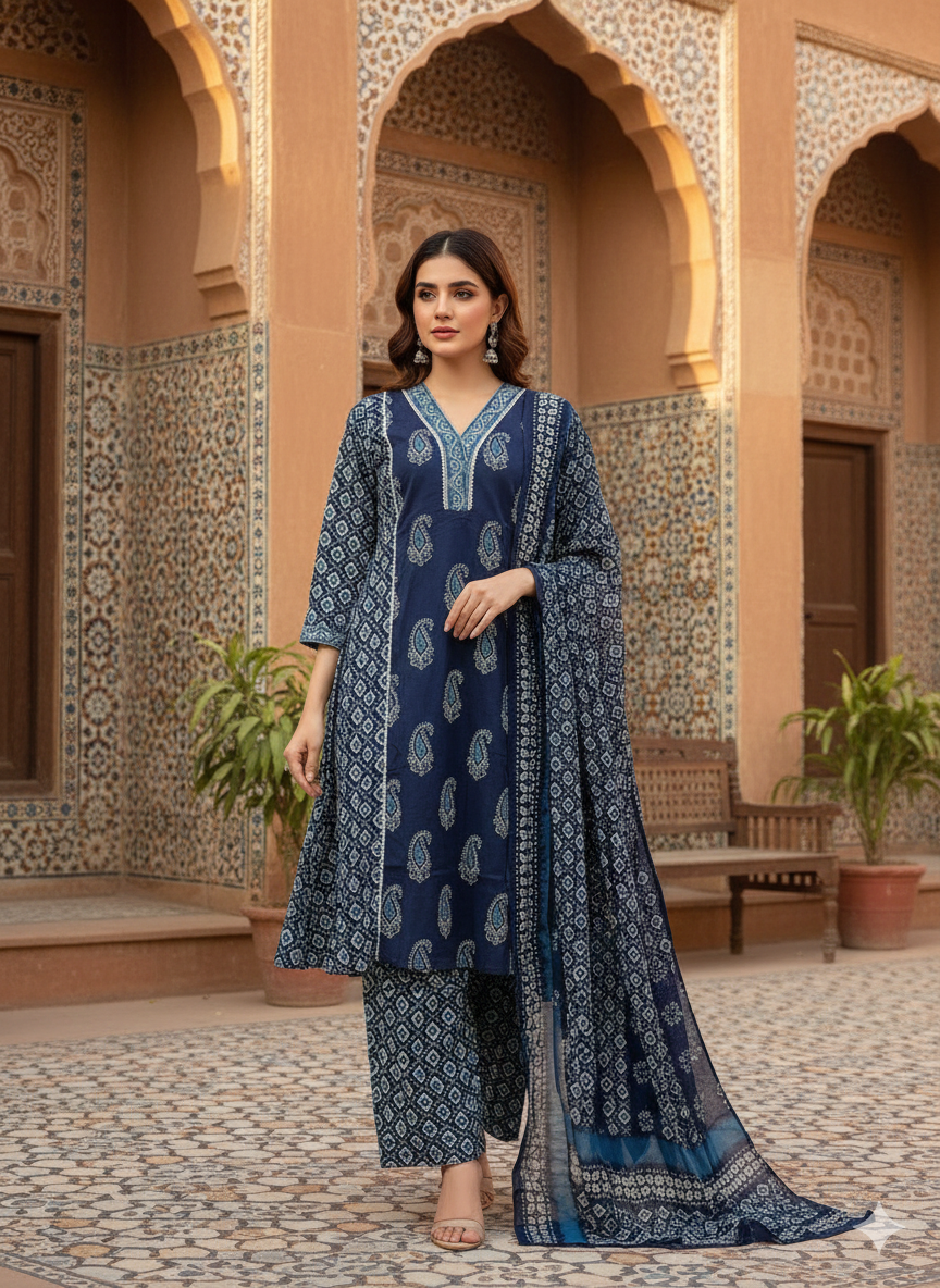 Zareen Salwar 3-piece Set