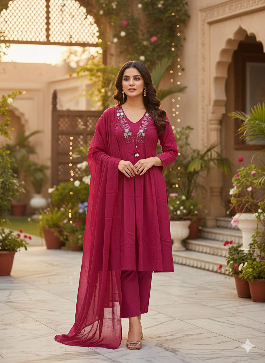 Elara Salwar 3-piece Set