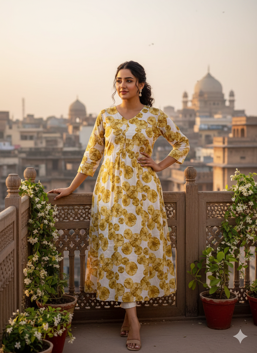 Siyah Rayon Kurti
