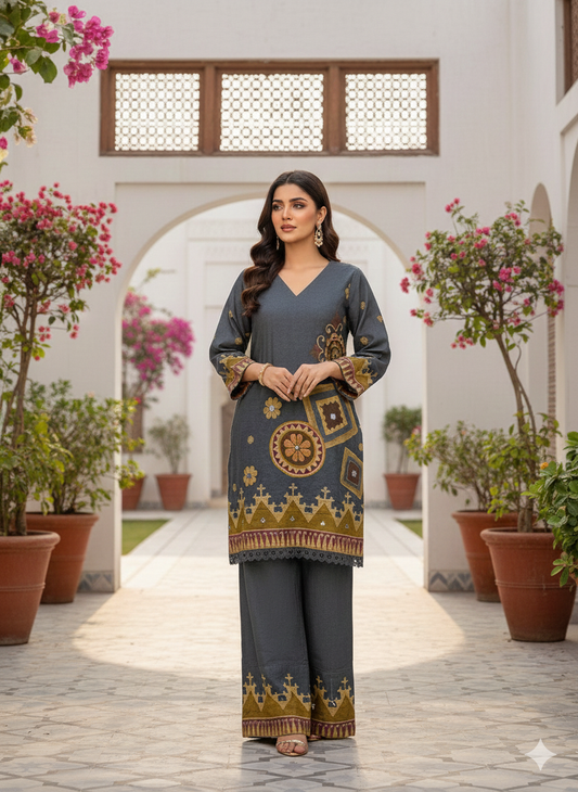 Saanjh Heritage Suit