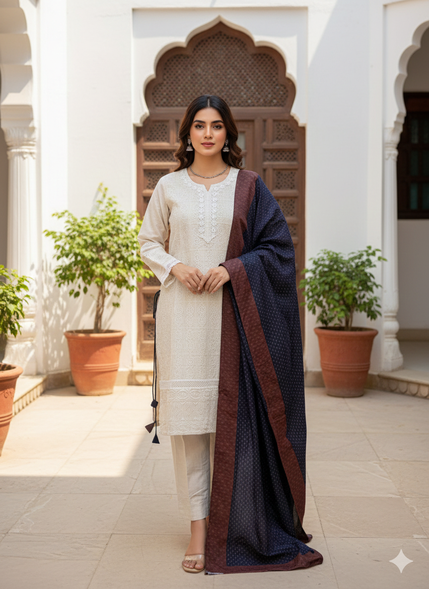 Riwaayat Bloom Salwar 3-piece Set