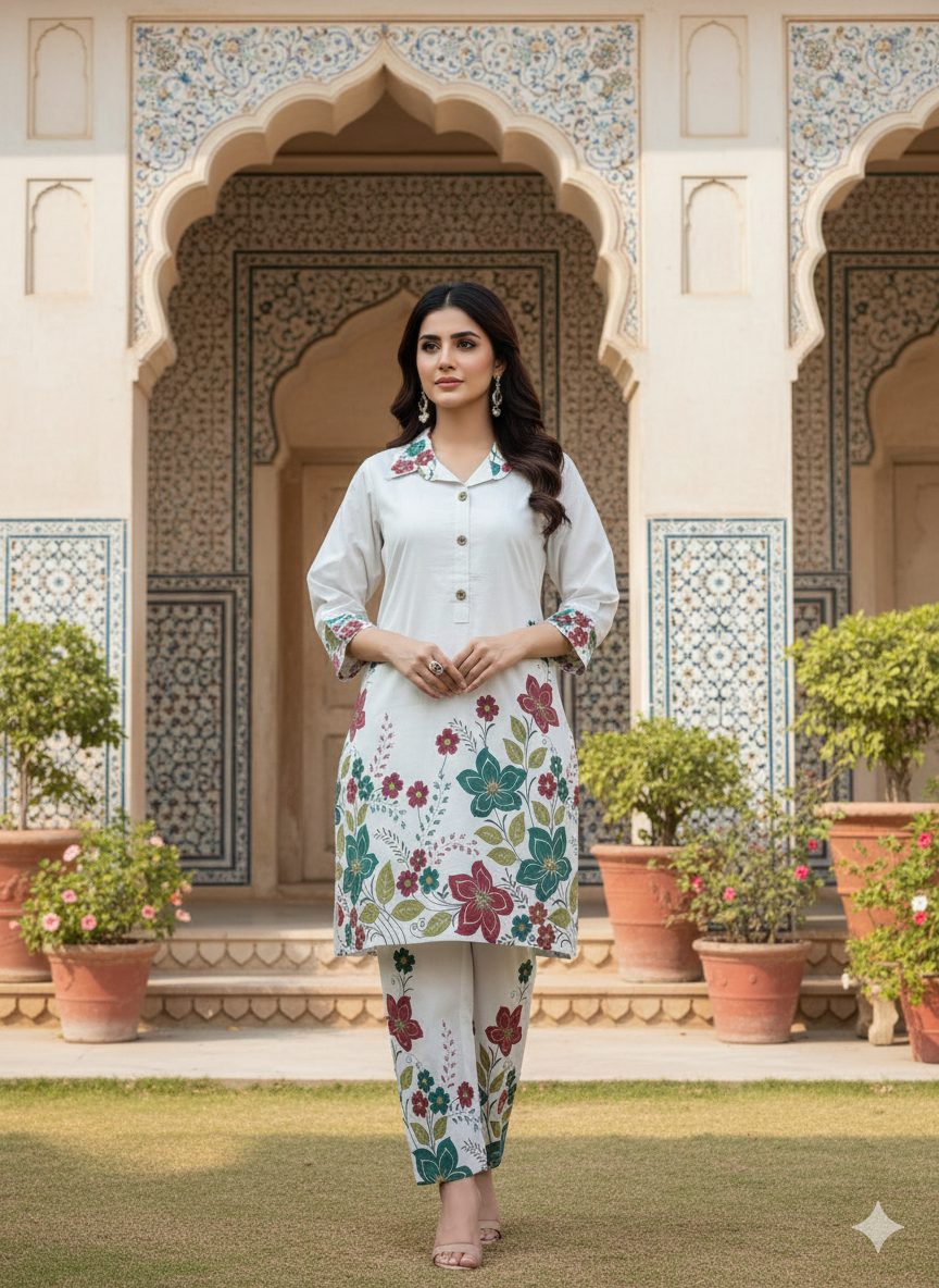 Safa Floral Co-ord Set