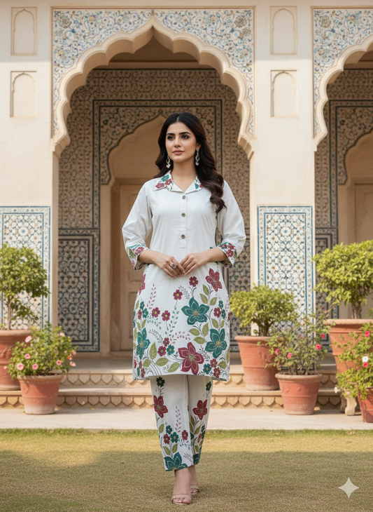 Safa Floral Co-ord Set