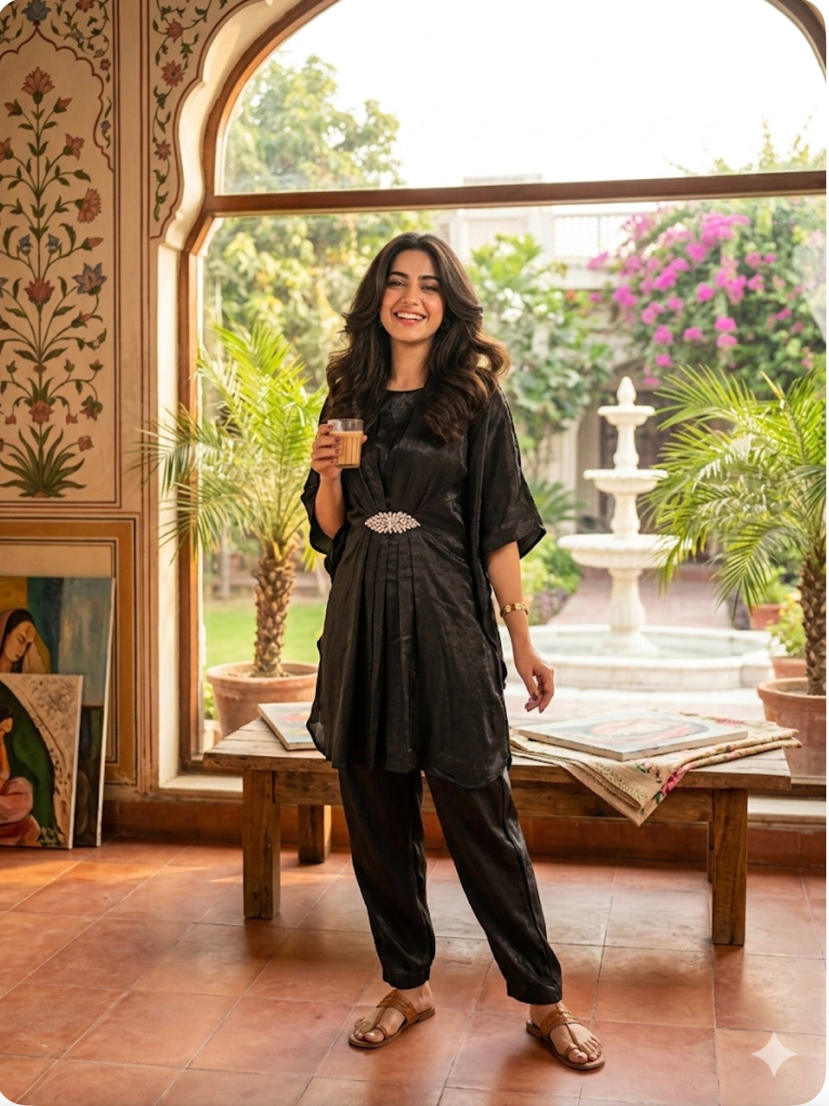Sahara Glow Kaftan