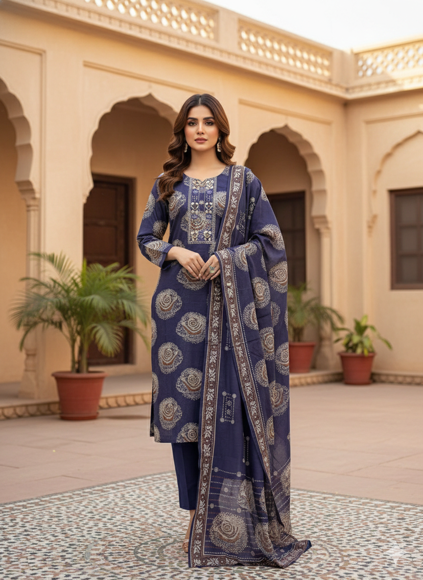 Neelkamal Salwar 3-piece Set