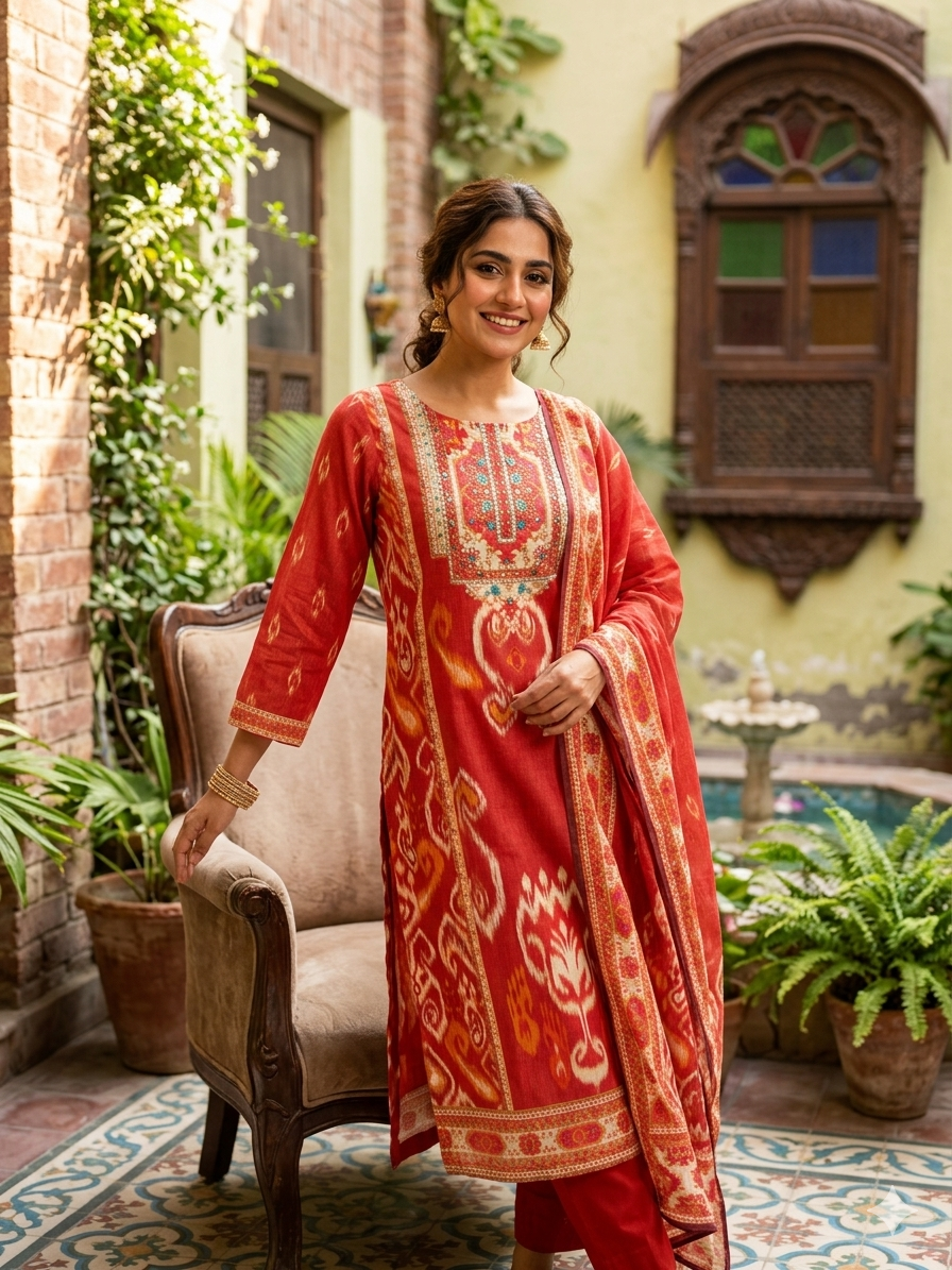 Rani Ikat Charm