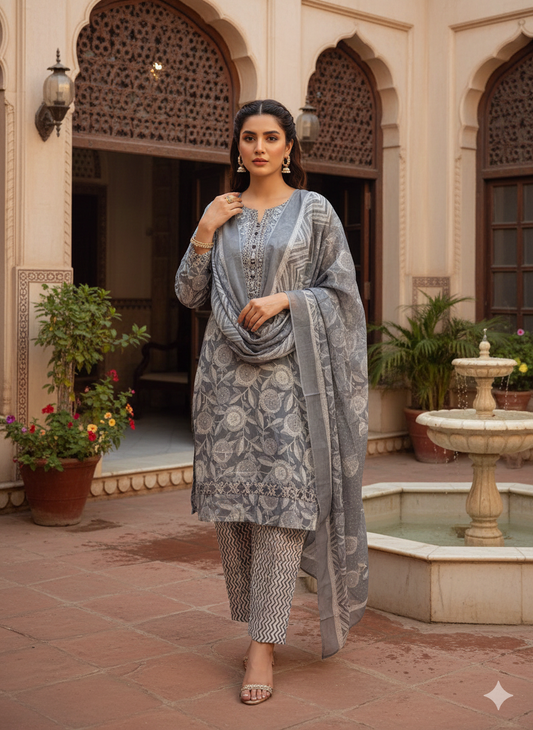 Ruhani Salwar 3-piece Set