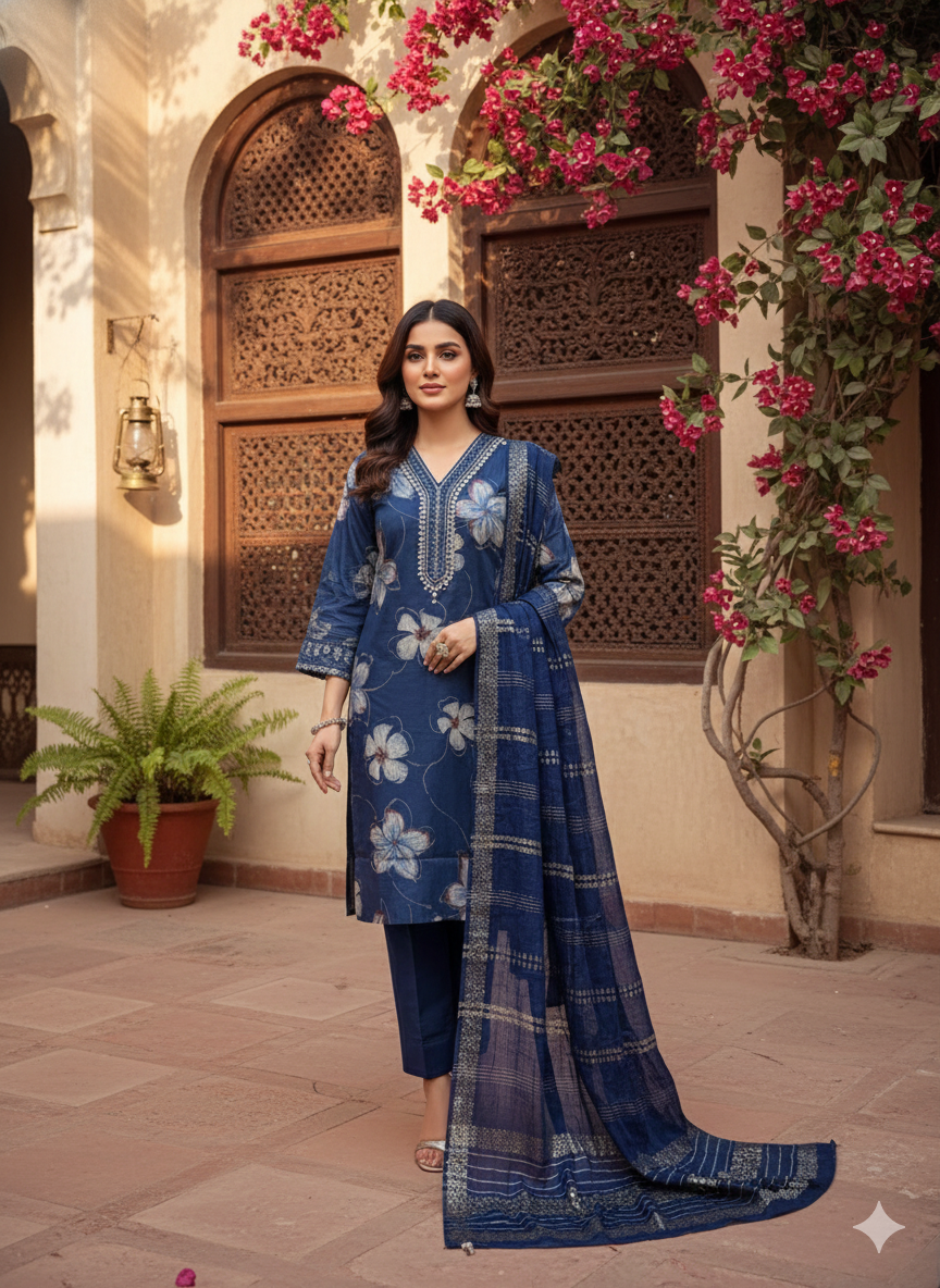 Mehwar Salwar 3-piece Set
