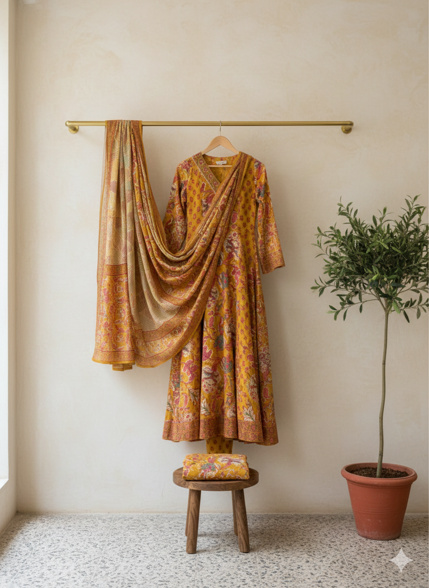 Zehra Floral Printed Salwar 3-piece Set