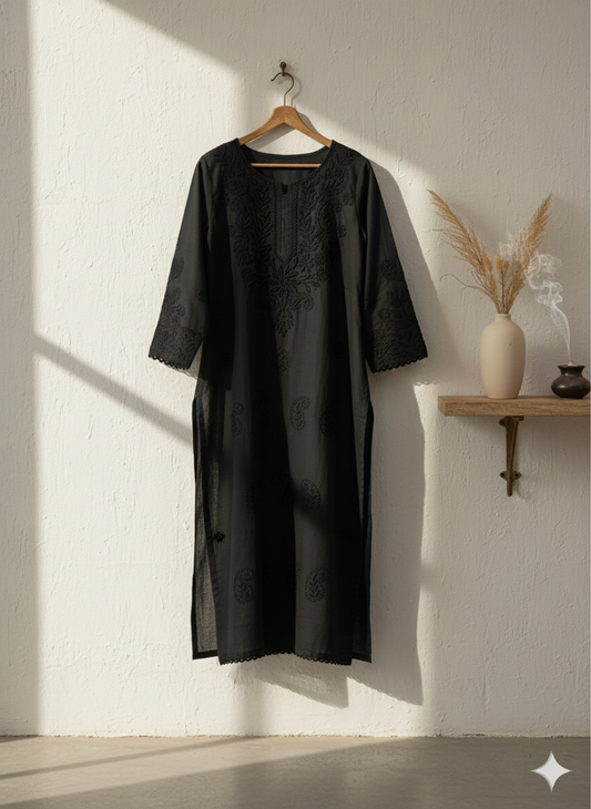 Aabroo Chikankari Kurti