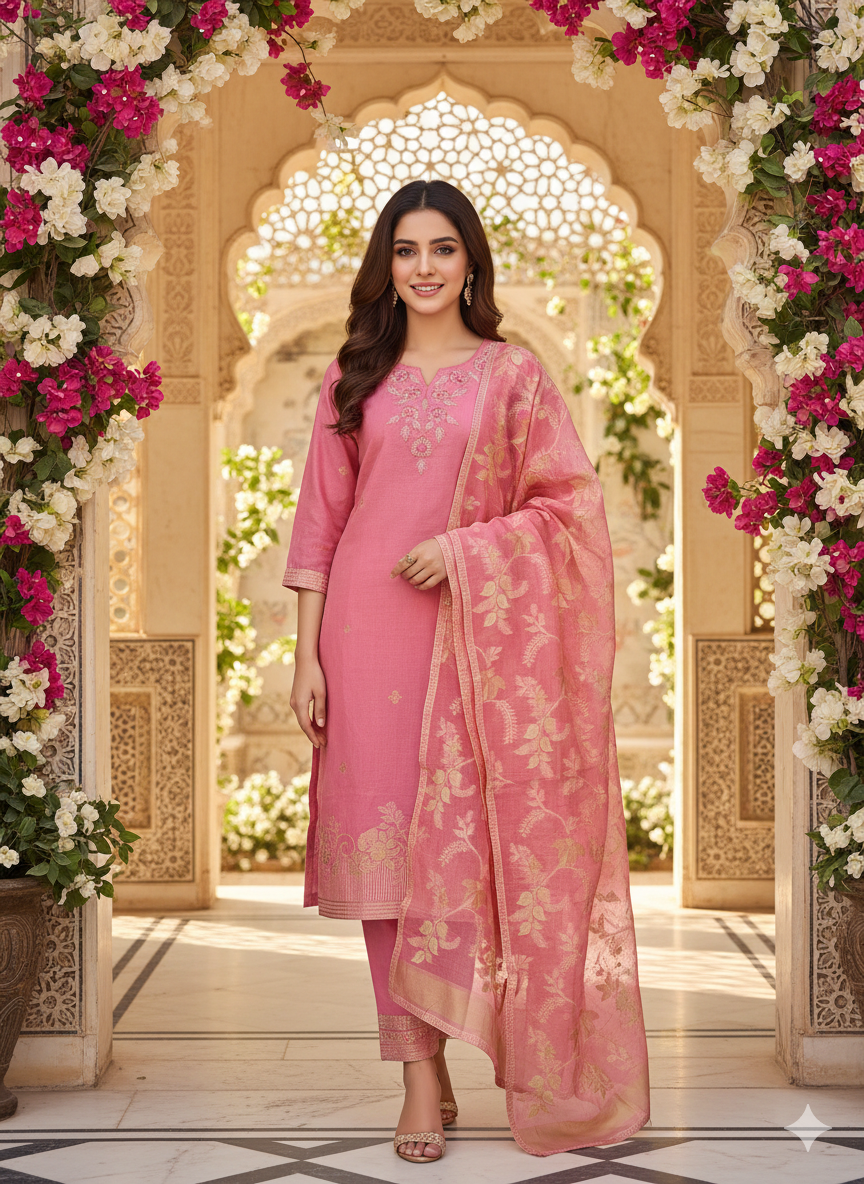 Gulabi Grace Suit